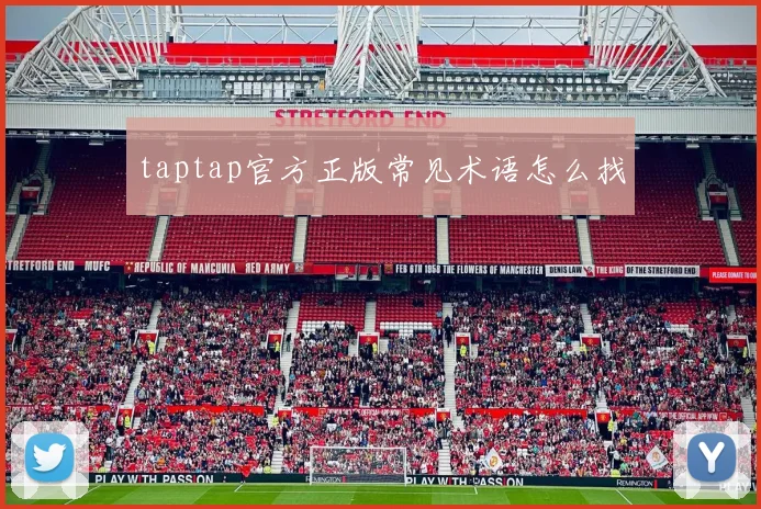 taptap官方正版常见术语怎么找
