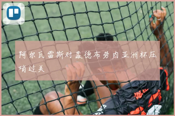 阿尔瓦雷斯对轰德布劳内亚洲杯压哨过关